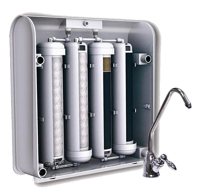 Pro dočištění vody na pití je vhodné využívat vícestupňový filtr.